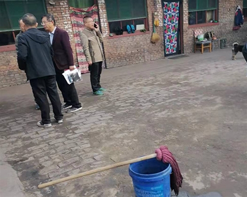 縣委、鎮(zhèn)府領導煤改電驗收工程
